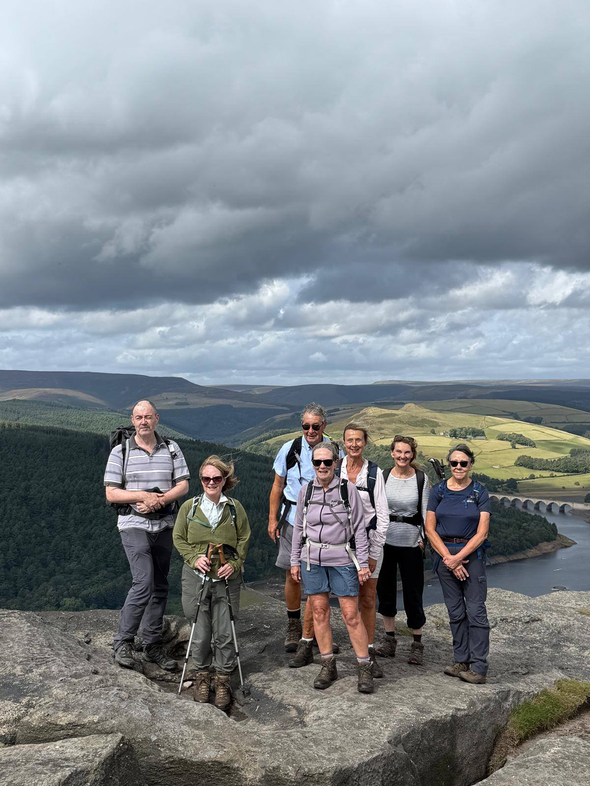 Bamford Edge and Ladybower Dam
